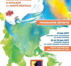Affiche du congrès soins somatiques et santé mentale