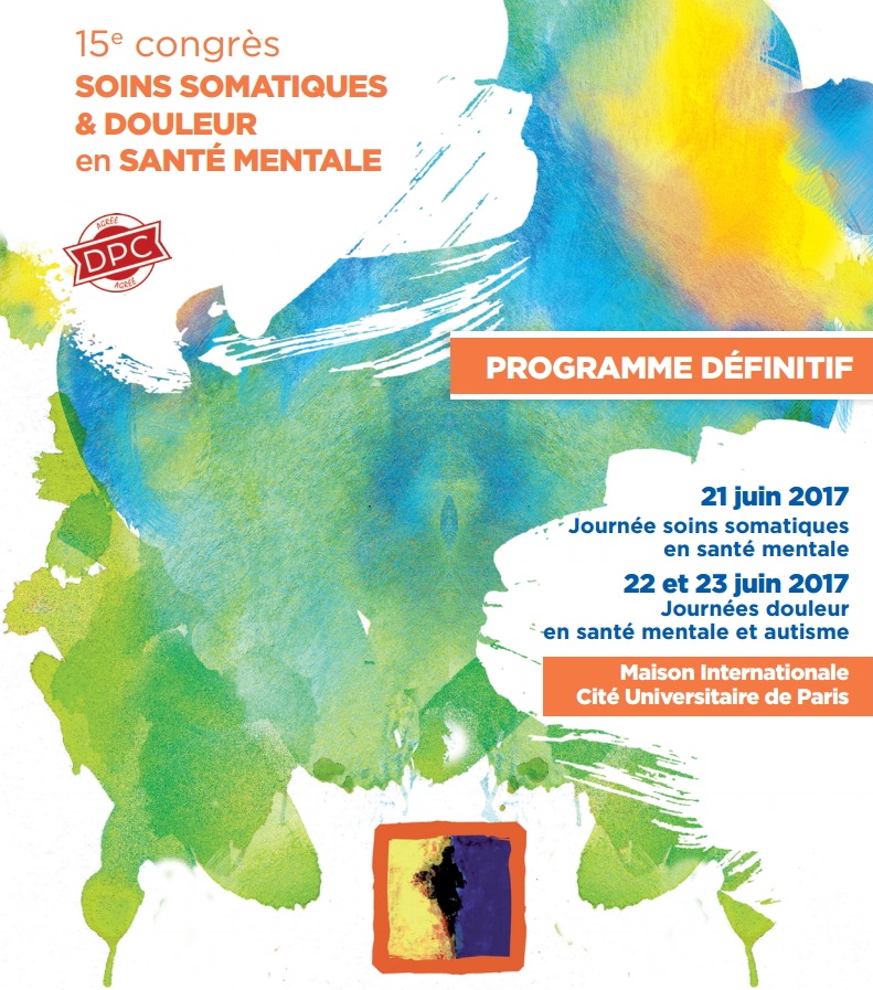 Affiche du congrès soins somatiques et santé mentale