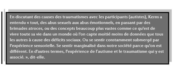 Au croisement de l’autisme et des traumatismes