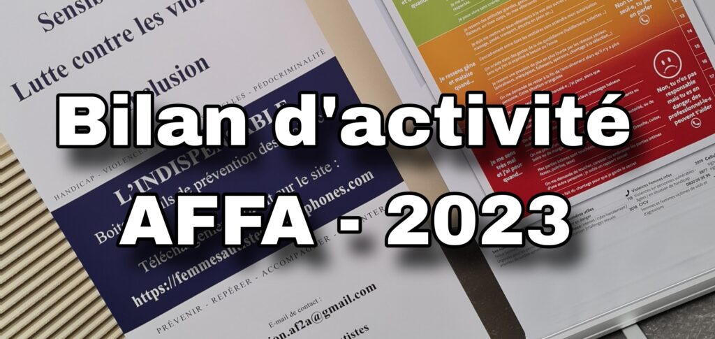Bilan d’activité 2023 AFFA