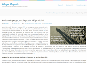 Autisme Asperger, un diagnostic à l’âge adulte?