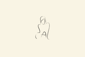 Silhouette du logo AFFA sur fond crème